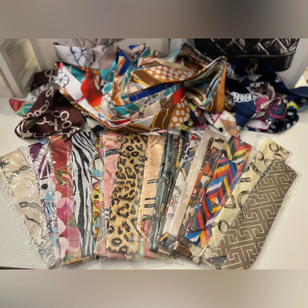 Scarfs set of 6 random picks NEW - Picture 8 of 8